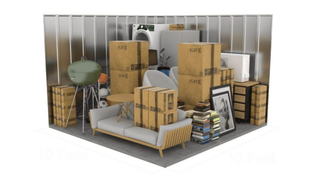 10x10 storage unit