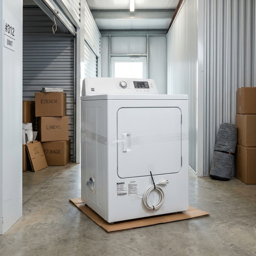 How to Store a Clothes Dryer in a Self-Storage Unit?