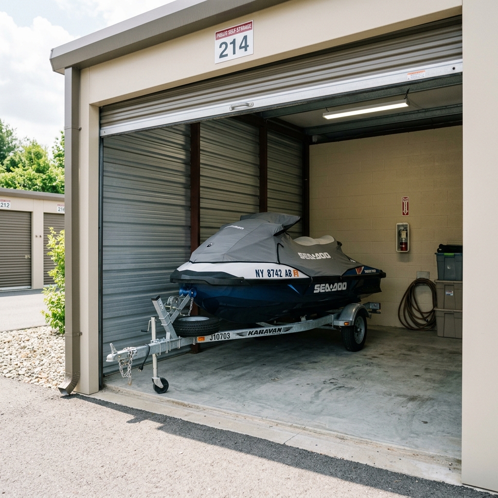 How to Store your Jet Ski in Storage?