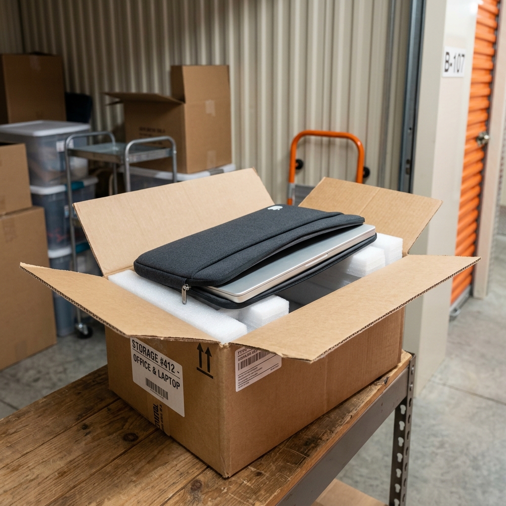 How to Store Laptop in Self-Storage?